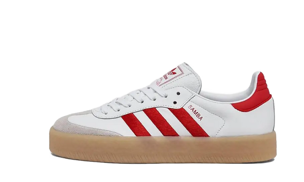 Adidas Sambae White Scarlet Gum