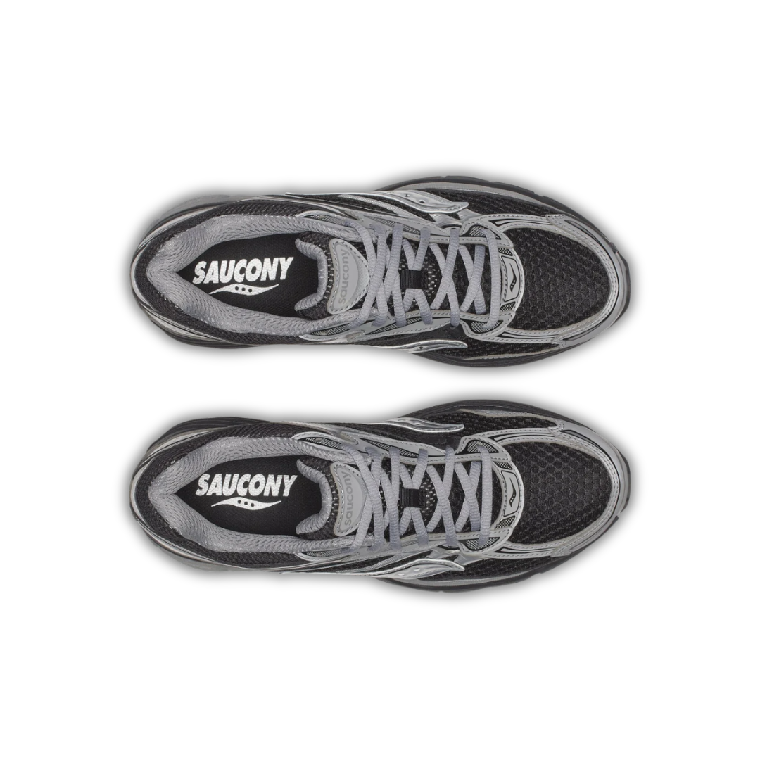 Saucony OMNI 9 coloris Black & Grey - vue 3